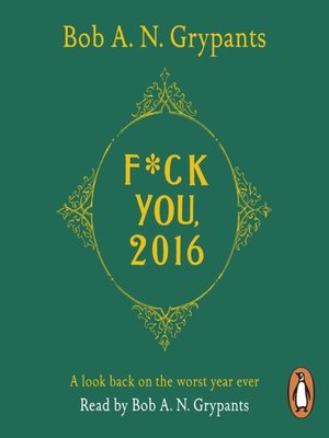 cover image of Fuck You, 2016